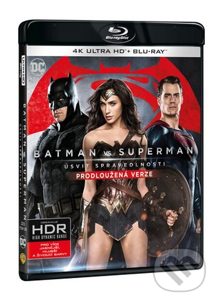 Batman vs. Superman: Úsvit spravedlnosti Ultra HD Blu-ray Predĺžená verzia - Zack Snyder, Magicbox, 2016