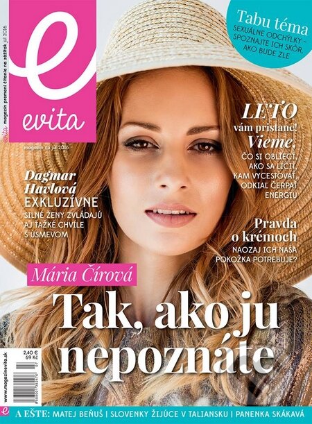 Evita magazín 07/2016, MAFRA Slovakia, 2016