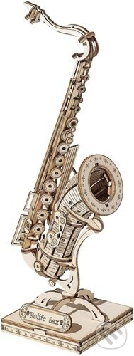3D dřevěné puzzle Saxofon - puzzle z kategorie 3D puzzle