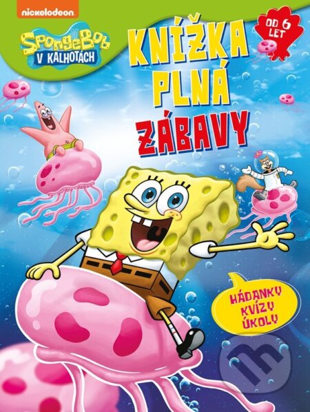 SpongeBob: Knížka plná zábavy - Kolektiv, Egmont ČR, 2024