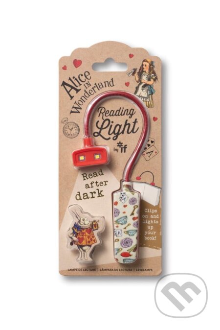 Lampička na čtení - Alenka v Říši divů