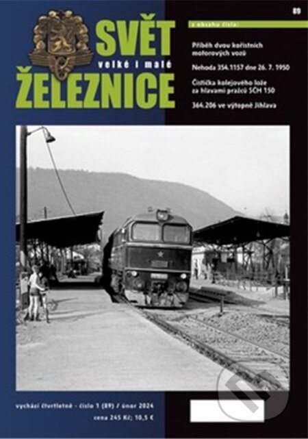 Svět velké i malé železnice 89 (1/2024) - Kolektiv autorů, Corona, 2024