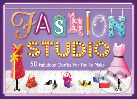 Fashion Studio - Helen Moslin - kniha z kategorie Omalovánky, vystřihovánky, papír