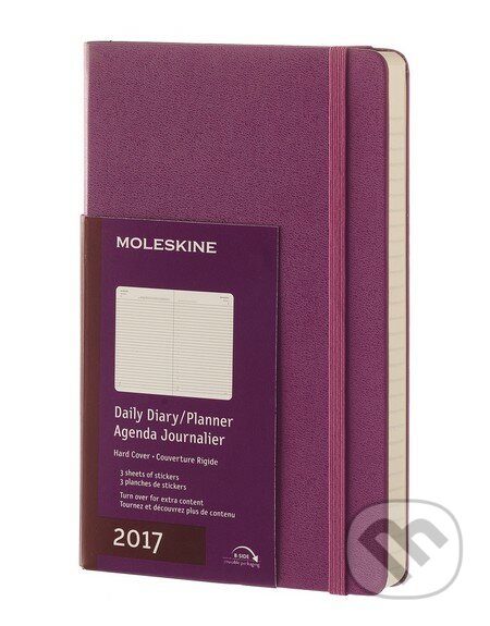 Moleskine – 12-mesačný fialový diár 2017, Moleskine, 2016