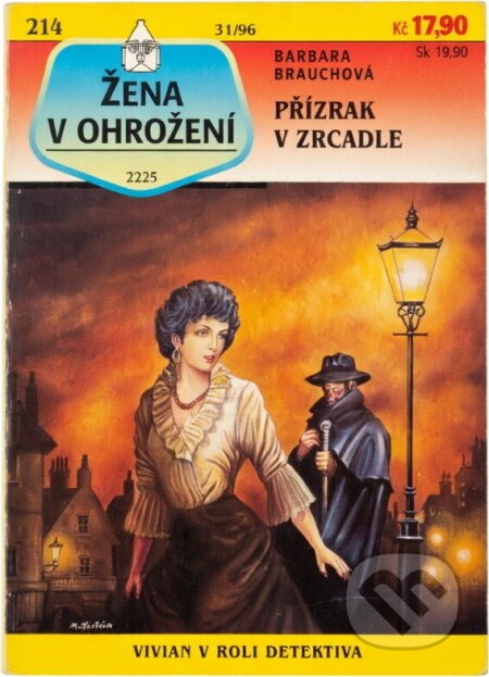 Kniha: Přízrak v zrcadle (Barbara Branch). Ivo Železný, 1996