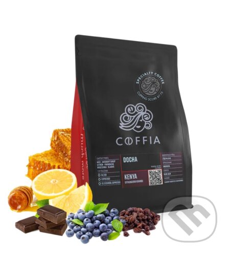 Kávy a čaje: Docha (COFFIA). COFFIA