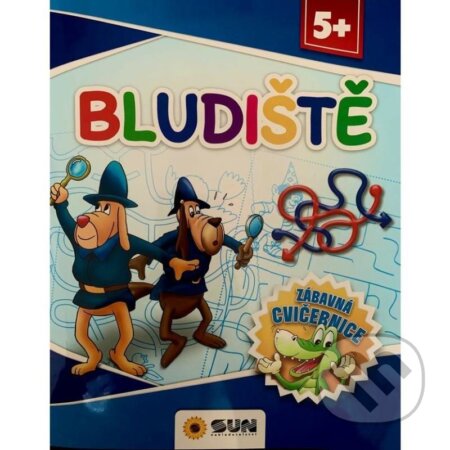 Bludiště - Zábavná cvičebnice 5+ - kniha z kategorie Hlavolamy