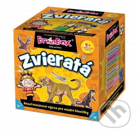 Společenská hra: Brainbox - zvieratá (GreenBoardGames). GreenBoardGames, 2020