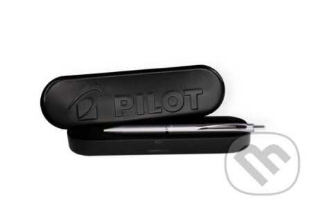 PILOT Acro 1000, kuličkové pero, M, šedé v dárkovém boxu, PILOT, 2024