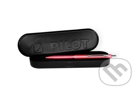 PILOT Acro 1000, kuličkové pero, M, korálově růžové v dárkovém boxu, PILOT