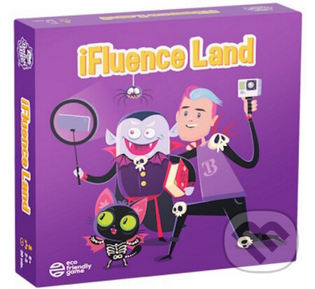iFluence Land - spoločenská hra, Afinode, 2024