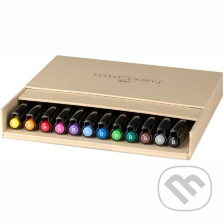 PITT umelecké popisovače -12 Studiobox set