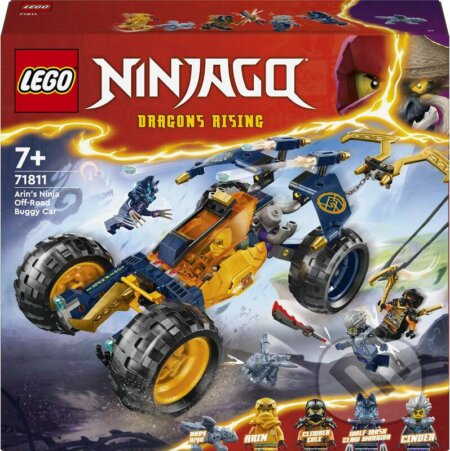 LEGO® NINJAGO® 71811 Arin a jeho nindžovská terénna bugina, LEGO, 2024