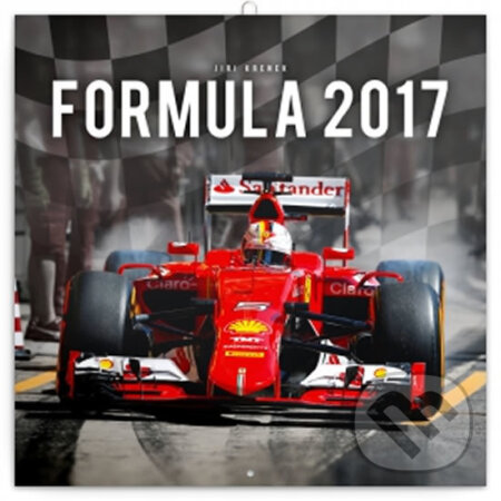 Kalendář poznámkový 2017 - Formule/Jiří Křenek, Presco Group, 2016