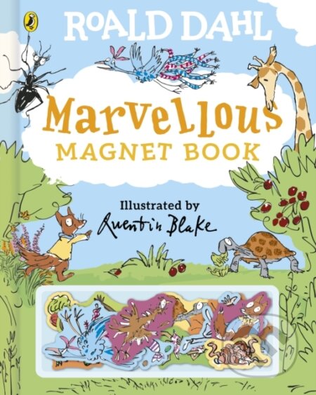 Roald Dahl: Marvellous Magnet Book - Roald Dahl, Quentin Blake (Ilustrátor), Puffin Books, 2024
