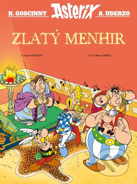 Asterix - Zlatý menhir - René Goscinny, Albert Uderzo (ilustrácie), Egmont ČR, 2024