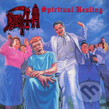 Death: Spiritual Healin Ltd. (Red, Cyan & Black Splatter) LP - Death, Hudobné albumy, 2024