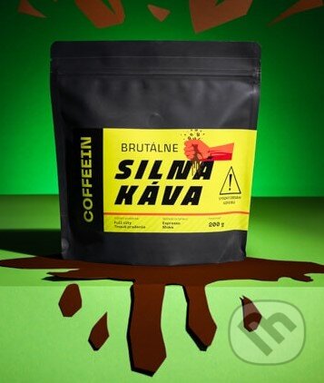 Brutálne silná káva - Brazília, COFFEEIN, 2024