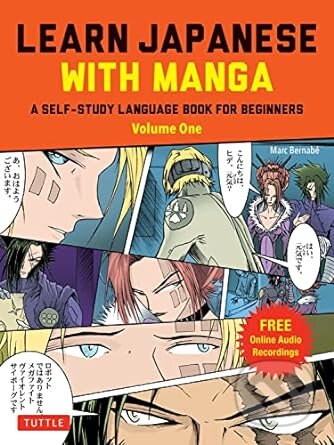 Learn Japanese With Manga Volume 1 - Marc Bernabe, Gabriel Luque (Ilustrátor), Tuttle Publishing, 2022