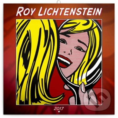 Kalendář poznámkový 2017 - Roy Lichtenstein, Presco Group, 2016