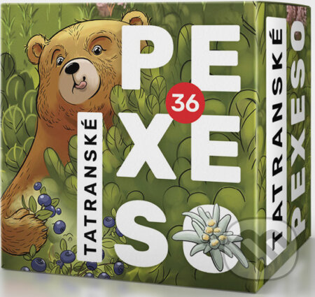 Tatranské pexeso - Katarína Cermanová - hra z kategorie Vzdělávací hry