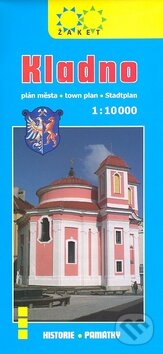 Kladno-plán města 1:10 000, Žaket, 2007