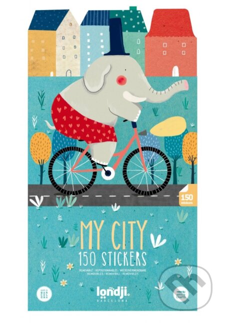 Snímatelné samolepky Město