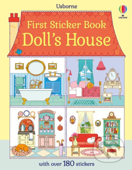 First Sticker Book Doll&#039;s House - Abigail Wheatley, Sophie Crichton (ilustrátor), Usborne, 2024