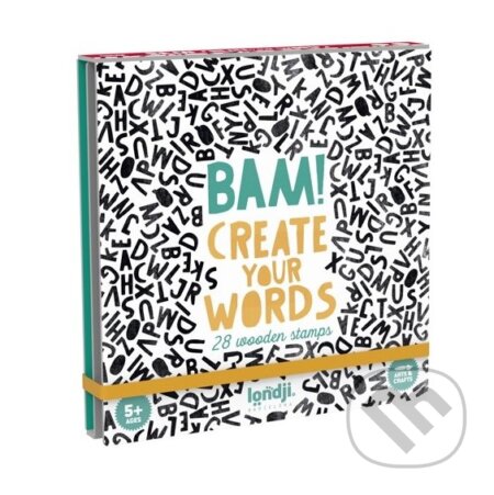 Razítkovací set písmenka - hra z kategorie Vzdělávací hry