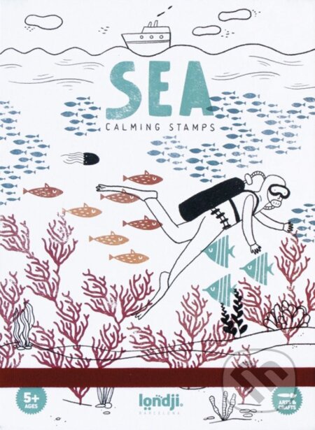 Razítkovací set Calm Stamps - Sea - hra z kategorie Vzdělávací hry