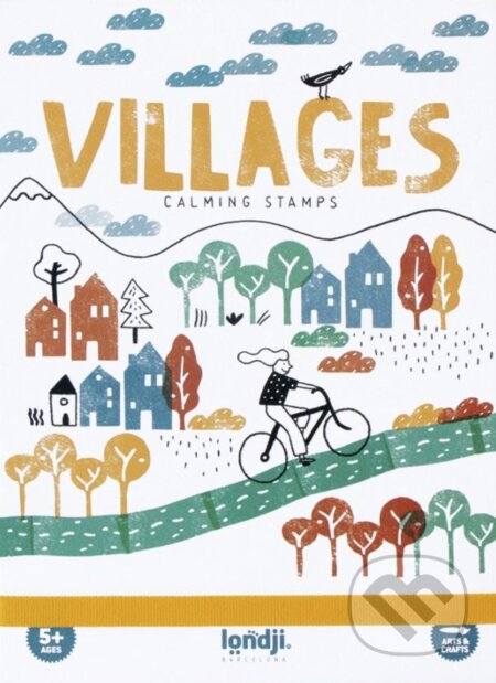 Razítkovací set Calm Stamps - Villages - hra z kategorie Vzdělávací hry