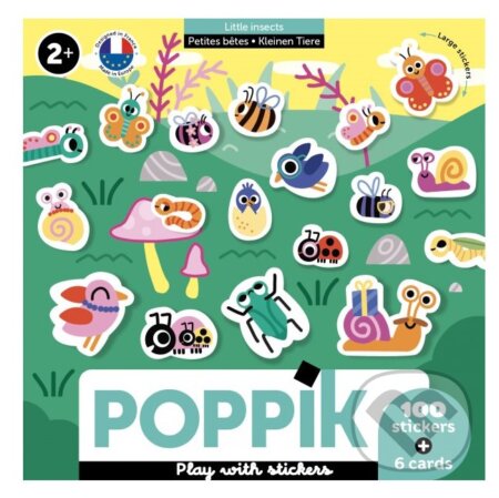 Moje malé samolepky Hmyz - hra z kategorie Hry pro děti