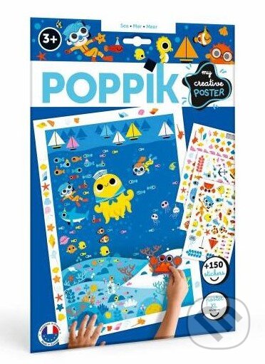 Kreativní samolepková sada Moře - Lea Fabre