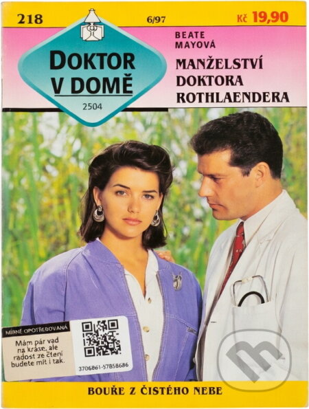 Kniha: Manželství doktora Rothlaendera (Beate May). , 1997