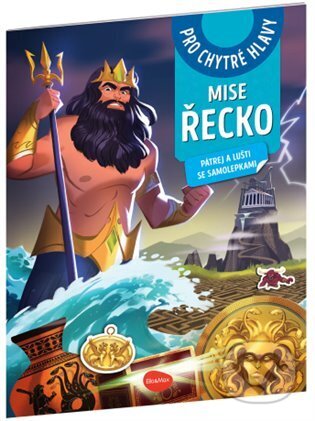 Mise Řecko (Pátrej a lušti se samolepkami) - El Gunto (Ilustrátor), Amstramgram - kniha z kategorie Naučné knihy