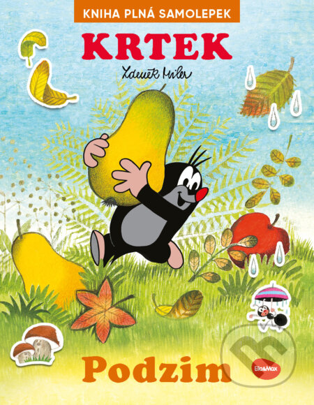 Krtek a podzim - Kniha plná samolepek - Zdeněk Miler (Ilustrátor), Alena Viltová, Ema Potužníková - kniha z kategorie Beletrie pro děti