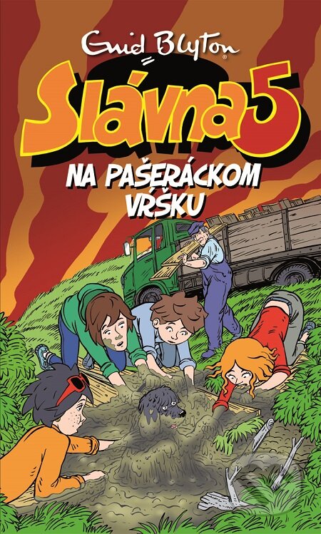 Slávna päťka na Pašeráckom vŕšku - Enid Blyton, Slovart, 2016