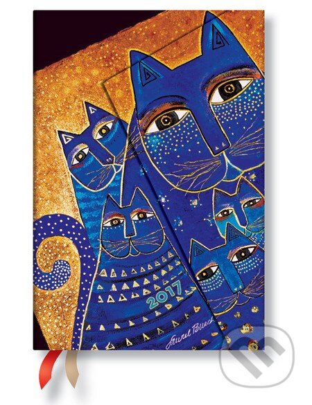 Paperblanks - diár Mediterranean Cats 2017, Paperblanks, 2016