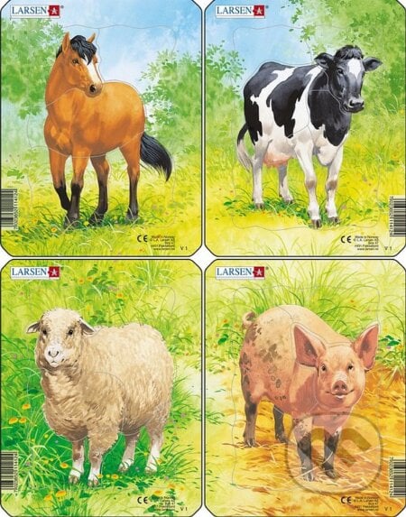 Kôň, krava, ovca, prasa (V1), Larsen