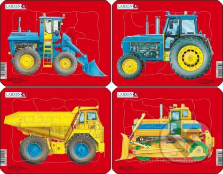 Traktor, nákladiak, bager, buldozér (Z1), Larsen