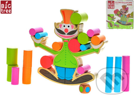 Big Tree (balanční hra dřevěná klaun)