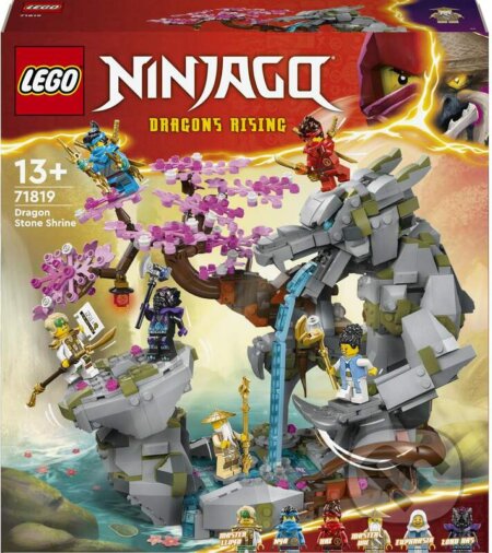 LEGO® NINJAGO® 71819 Chrám dračieho kameňa, LEGO, 2024