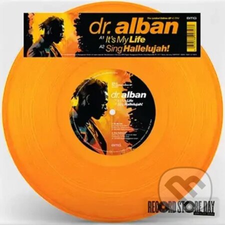 Dr. Alban: It&#039;s My Life (Orange) RSD 2024  10&quot;LP - Dr. Alban, Hudobné albumy, 2024