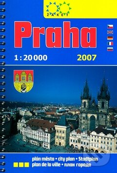 Praha 1:20 000, knižní plán 2007, Žaket, 2007