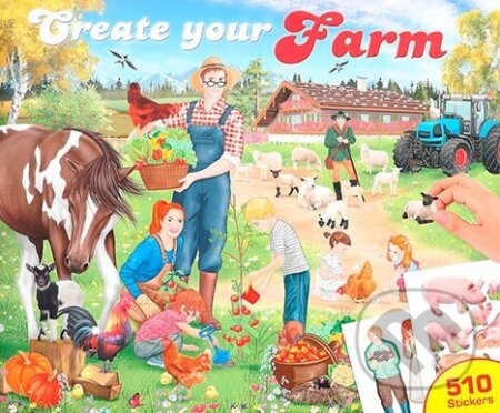Kreatívny zošit Create Your - Farma, Depesche, 2024