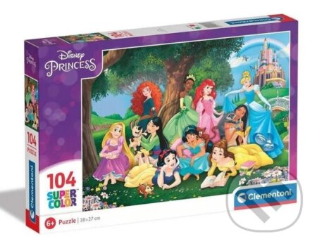 Disney princezny 104 - puzzle z kategorie 60 - 300 dílků