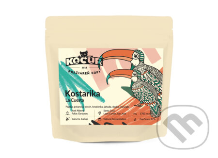 Kávy a čaje: Kostarika La Cuesta (Kocúr). Kocúr, 2024