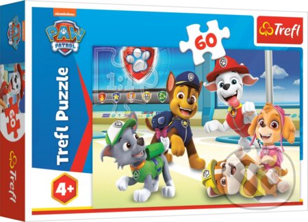 Vo svete šteniat / Viacom PAW Patrol - puzzle z kategorie 15 - 60 dílků