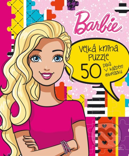 Barbie: Velká kniha puzzle, Egmont ČR, 2016