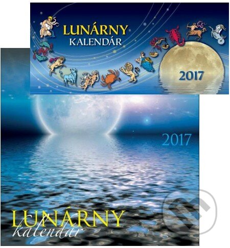 Lunárny kalendár 2017 (stolový) + Lunárny kalendár 2017 (nástenný), Spektrum grafik, 2016